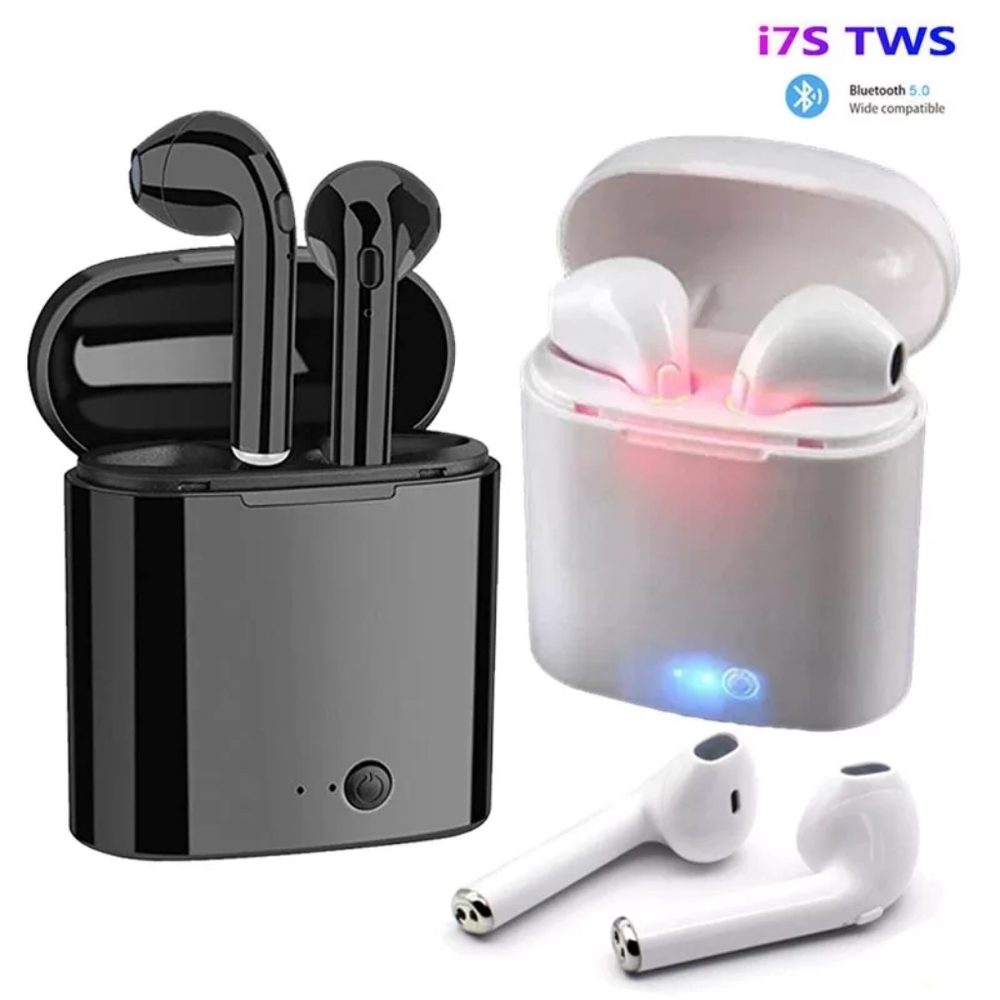 I7S TWS QUALITY  BLUETOOTH WIRELESS EARBUDS/HEADPHONES
